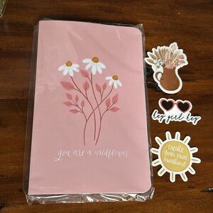 Notebook Elyse Breanne plus 3 stickers all new
